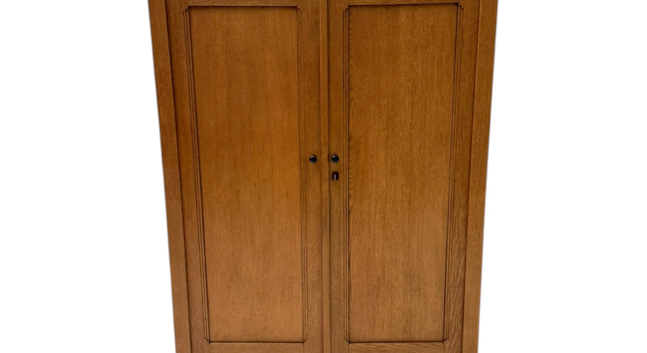Art Deco Amsterdamse School Armoire by Hildo Krop for Gebroeders Monsieur